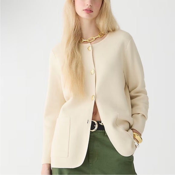 J. Crew Sweaters - Nwt Jcrew Giselle sweater-blazer